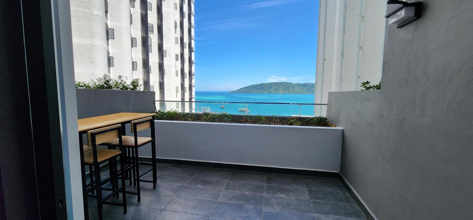 The Shore Ns Studio Suites Sea View Kota Kinabalu Eksteriør bilde
