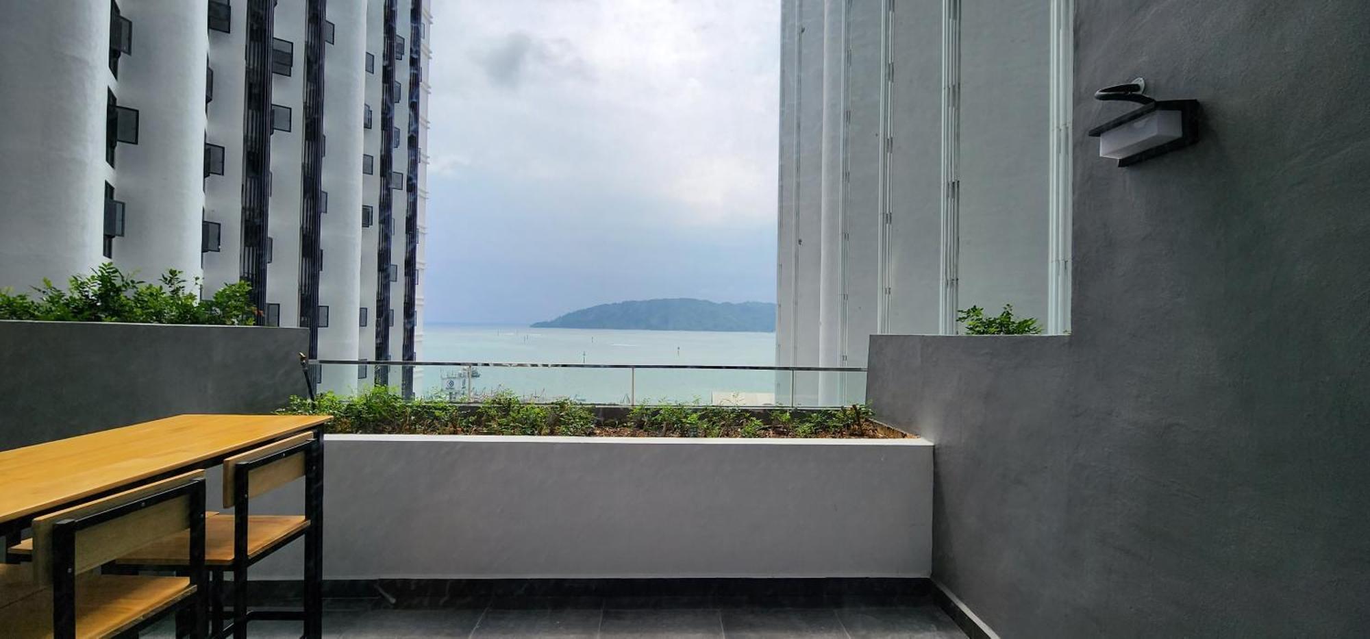 The Shore Ns Studio Suites Sea View Kota Kinabalu Eksteriør bilde